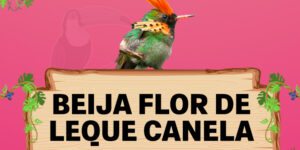 beija flor de leque canela