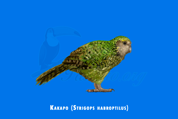 Kakapo ( Strigops habroptilus)